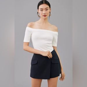 Anthropologie tailored skort